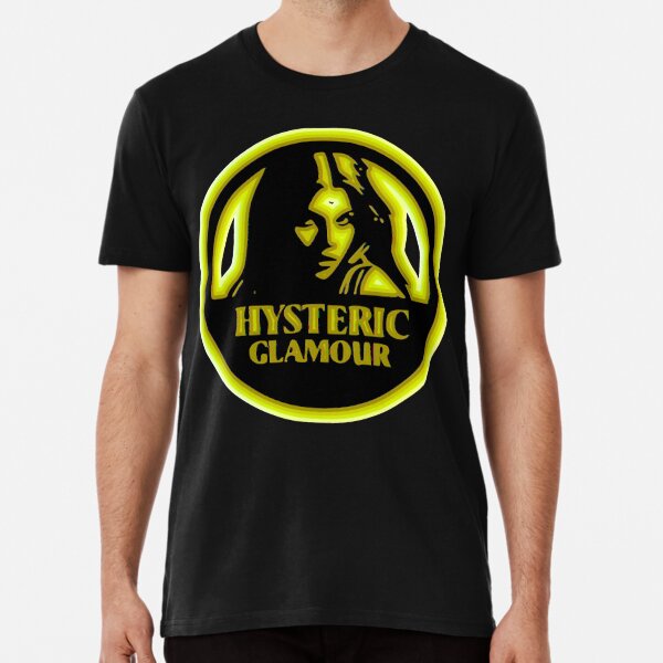 hysteric glamour logo with girl and text Classic T-Shirt