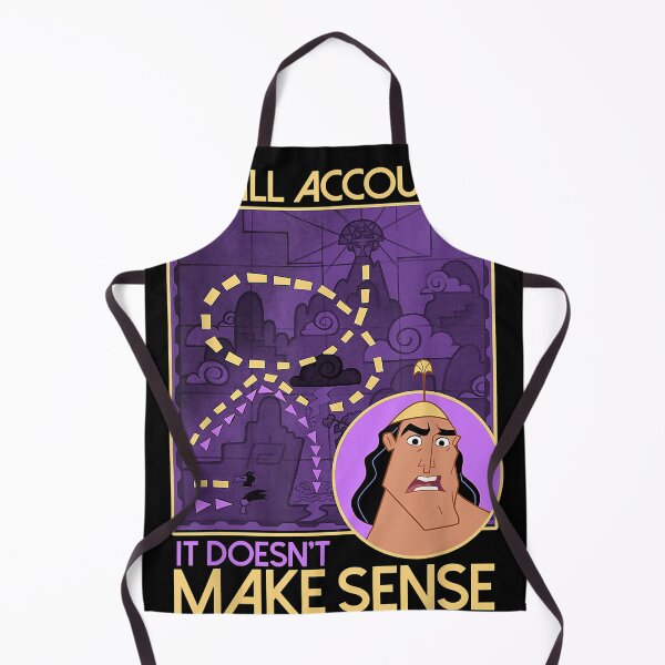Item preview, Emperor's New Groove Kronk Doesn't Make Sense designed and sold by cornepadil.