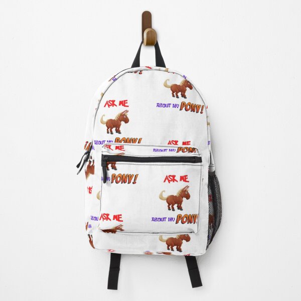 Item preview, Ask Me About My Pony designed and sold by Chrisblazestore.