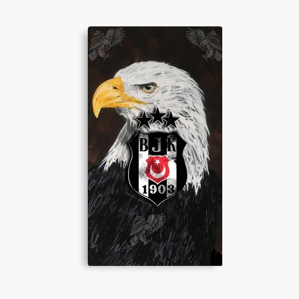 Art Besiktas JK, Beşiktaş, Wallpaper Framed Art Print for Sale by  BasilAdrian