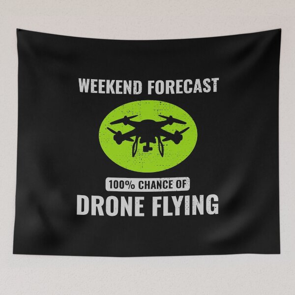 Aperçu de l'œuvre FPV Drone Flying Quadcopters RC Pilot Air Racing créée et vendue par TastefulTees.