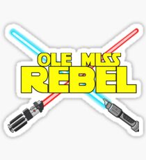 Ole Miss Star Wars Rebel Sticker