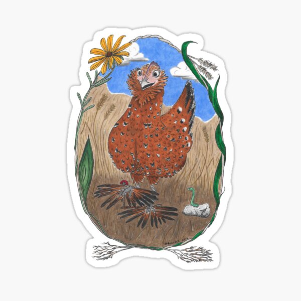 Henrietta Chicken Sticker