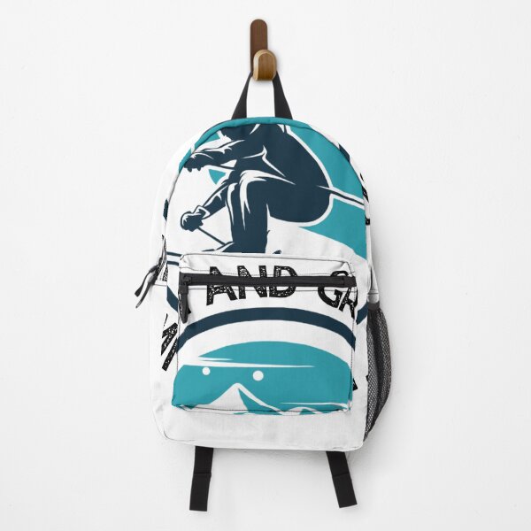 Item preview, Rise and Grind Mammoth Mountain, California - snowboarder design designed and sold by HROC.