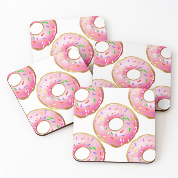 Item preview, Pink Sprinkled donut designed and sold by deniuma.