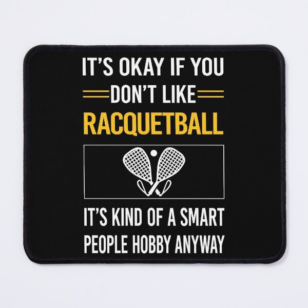 Item preview, Funny Smart People Racquetball designed and sold by RandalDavis.