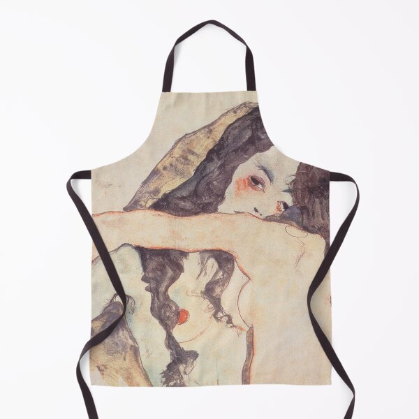 Item preview, EGON SCHIELE - Two embracing women 1911 designed and sold by artdesignco.