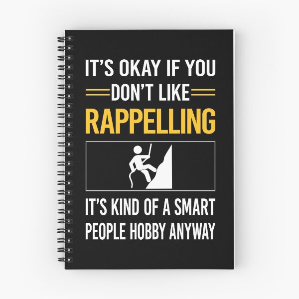 Item preview, Funny Smart People Rappelling Rappel designed and sold by RandalDavis.