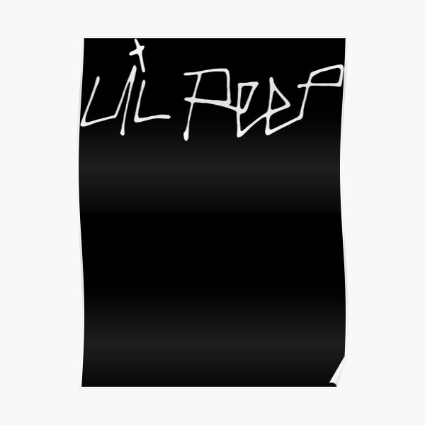 Lil Peep Logo Design Essential Poster For Sale By Tammygomez11 Redbubble