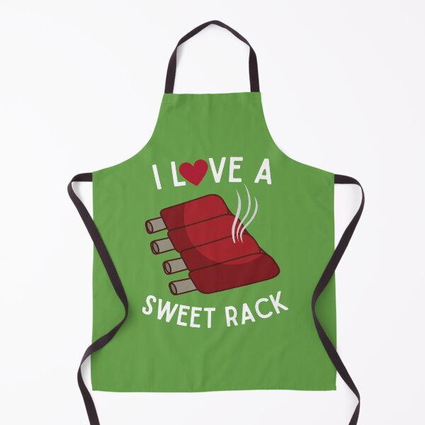 Item preview, I Love A Sweet Rack, Funny BBQ designed and sold by Benchamart.