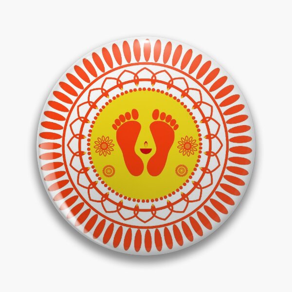 Item preview, Lord Lakshmi footprint vector, lord Laxmi foot graphic illustration. designed and sold by KARTICK DUTTA.