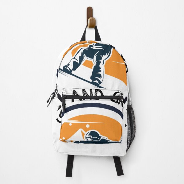 Item preview, Rise and Grind Crystal Mountain, Washington - snowboarder design designed and sold by HROC.