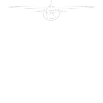 Artwork thumbnail, Cessna 210 Centurion Head-On by cranha