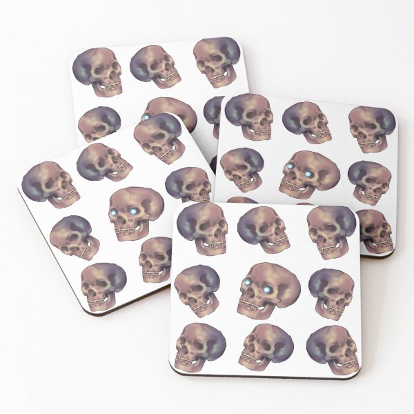 Item preview, Skull with glowing eyes designed and sold by deniuma.