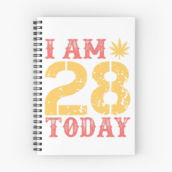 Item preview, I Am 28 Today designed and sold by RED FIR.