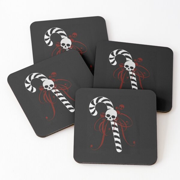 Item preview, Skull candy cane designed and sold by Lustkill.