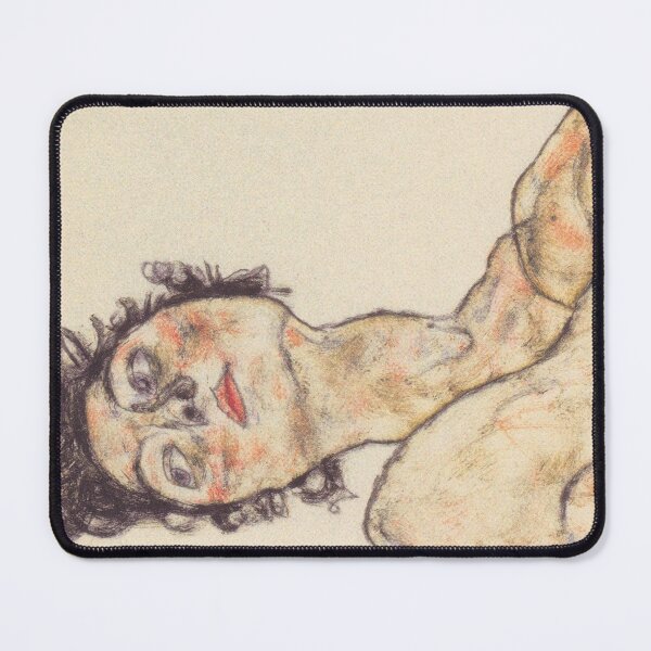 Item preview, EGON SCHIELE - Lying female nude 1917 designed and sold by artdesignco.