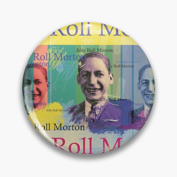 Item preview, Jelly Roll Morton portrait, famous musician, 1930s designed and sold by Mauswohn.