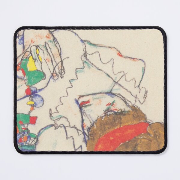 Item preview, EGON SCHIELE - Woman lying on her back 1914 designed and sold by artdesignco.