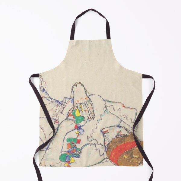 Item preview, EGON SCHIELE - Woman lying on her back 1914 designed and sold by artdesignco.
