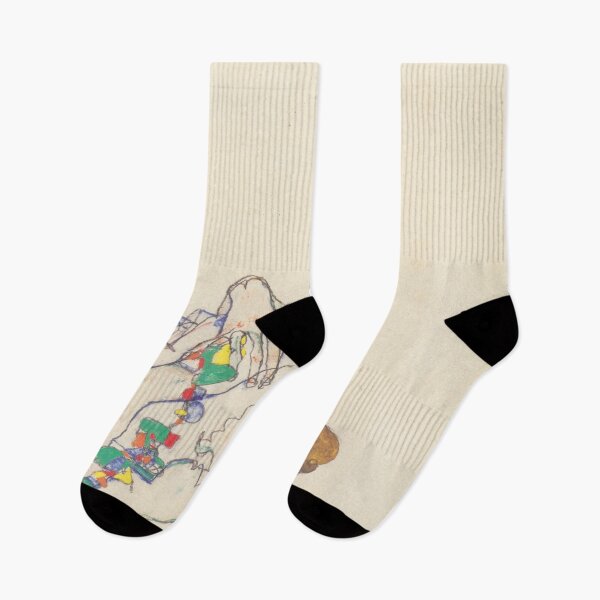 Item preview, EGON SCHIELE - Woman lying on her back 1914 designed and sold by artdesignco.