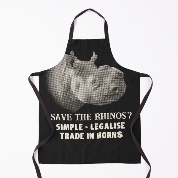 Item preview, Save Rhinos Legalise Trade in Rhino Horn designed and sold by Scotch Macaskill.