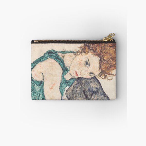 Item preview, EGON SCHIELE - Sitting woman with raised knee 1917 designed and sold by artdesignco.
