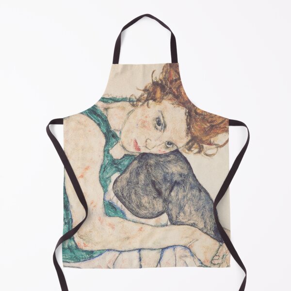 Item preview, EGON SCHIELE - Sitting woman with raised knee 1917 designed and sold by artdesignco.