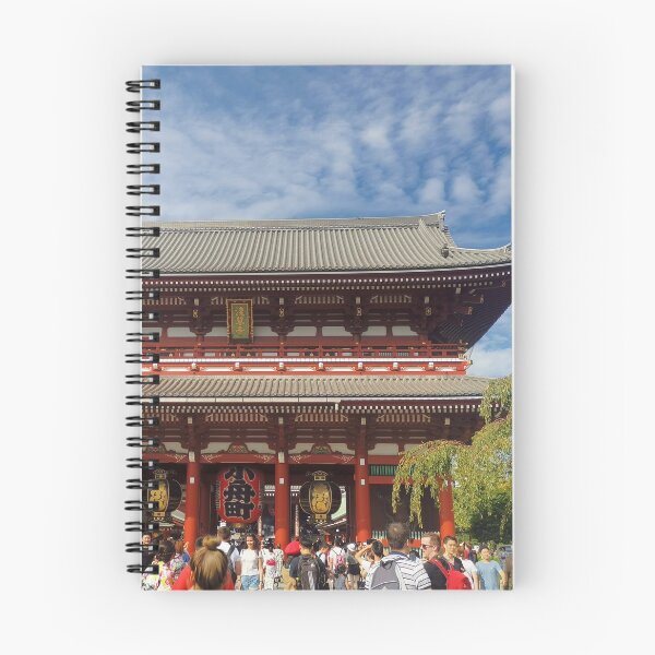 Item preview, Asakusa Sensoji Temple in Landscape | Summer Day at Asakusa, Tokyo designed and sold by manamicreates.