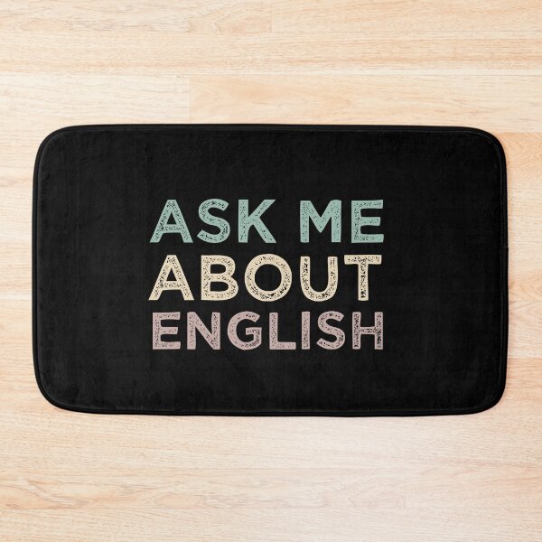 Item preview, Ask Me About English designed and sold by medbdj.