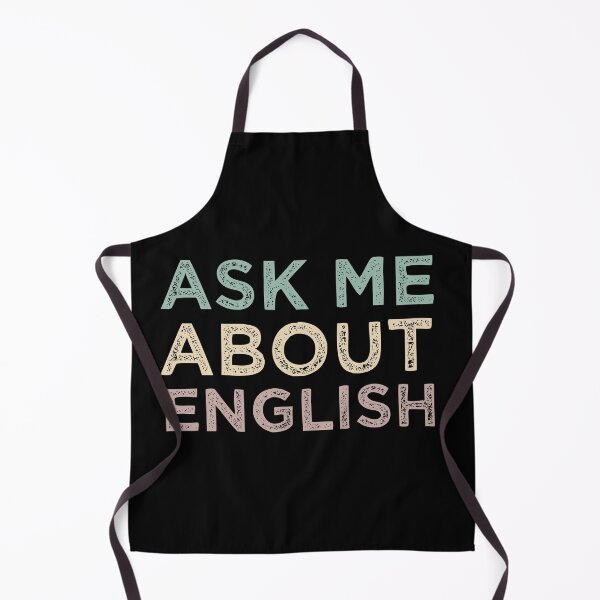 Item preview, Ask Me About English designed and sold by medbdj.