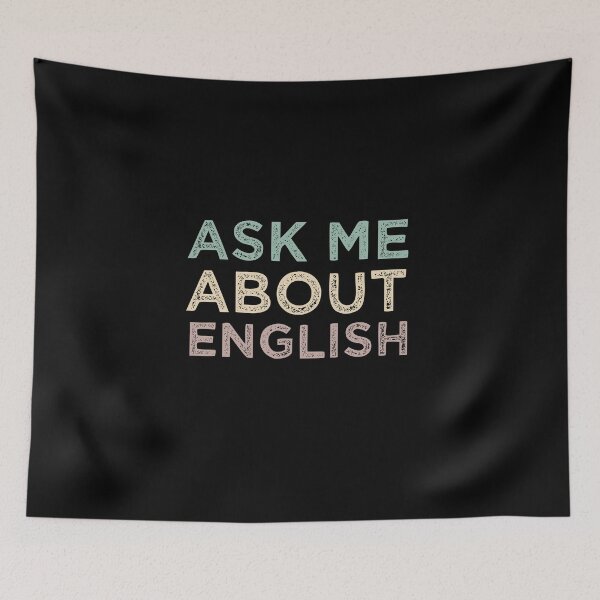 Item preview, Ask Me About English designed and sold by medbdj.