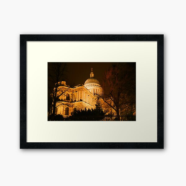 Item preview, St Pauls's London at night designed and sold by Justharry.