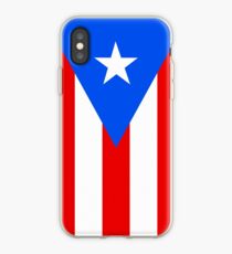 Puerto Rico Flag Banner iPhone Case
