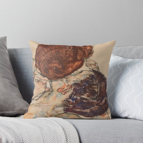 Item preview, EGON SCHIELE Man and woman hug 1917 designed and sold by artdesignco.