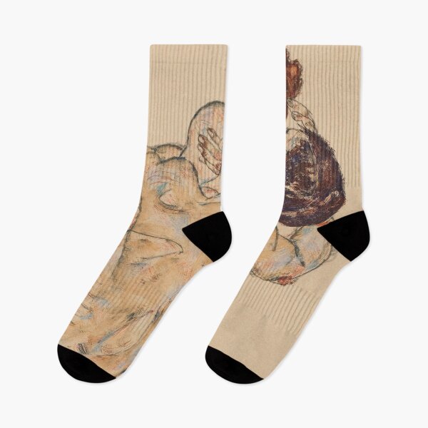 Item preview, EGON SCHIELE Man and woman hug 1917 designed and sold by artdesignco.