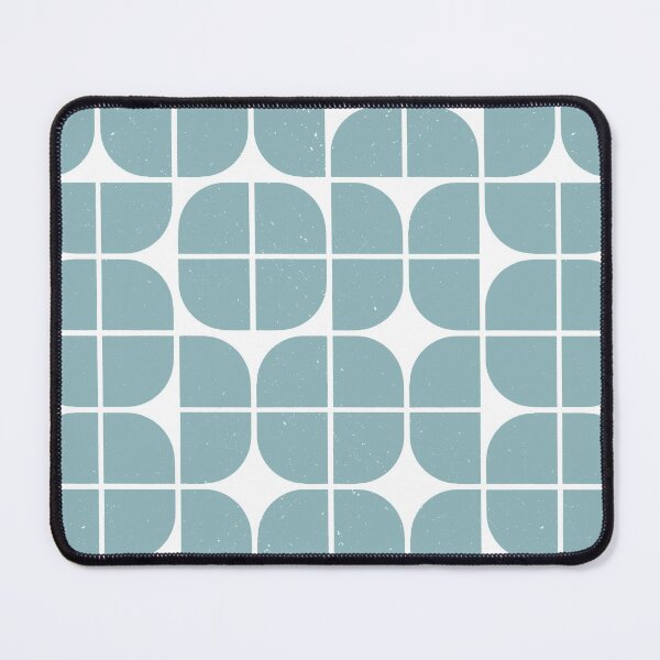 Item preview, Mid Century Modern Abstract Pattern 02 Sky Blue designed and sold by D-Spot Shop.