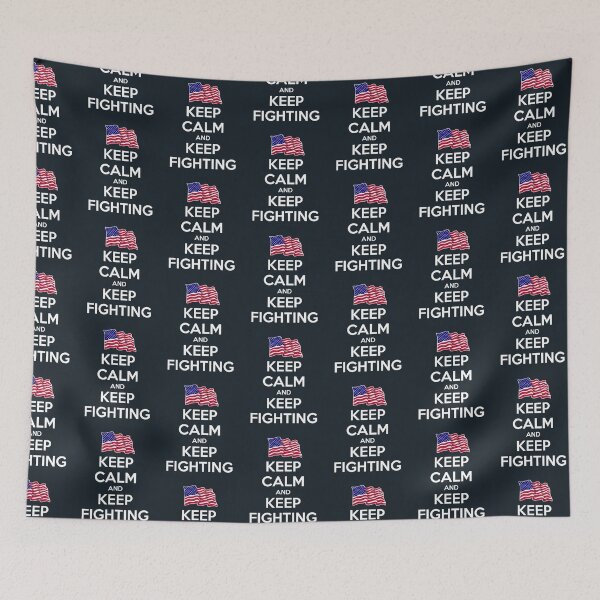 Item preview, Keep Calm and Keep Fighting designed and sold by fishbiscuit.