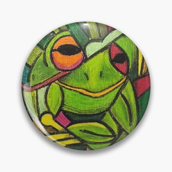 Item preview, GreenFrog in a Garden designed and sold by MerkabArt.