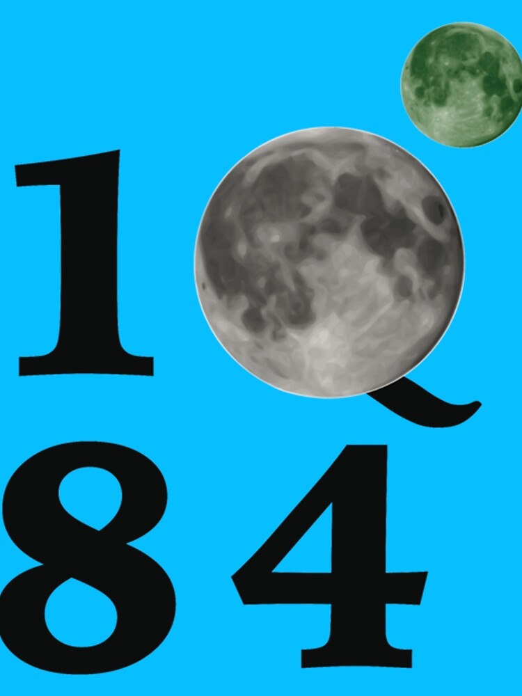 Thumbnail 3 of 3, Scarf, 1Q84 designed and sold by RitchieBarry.
