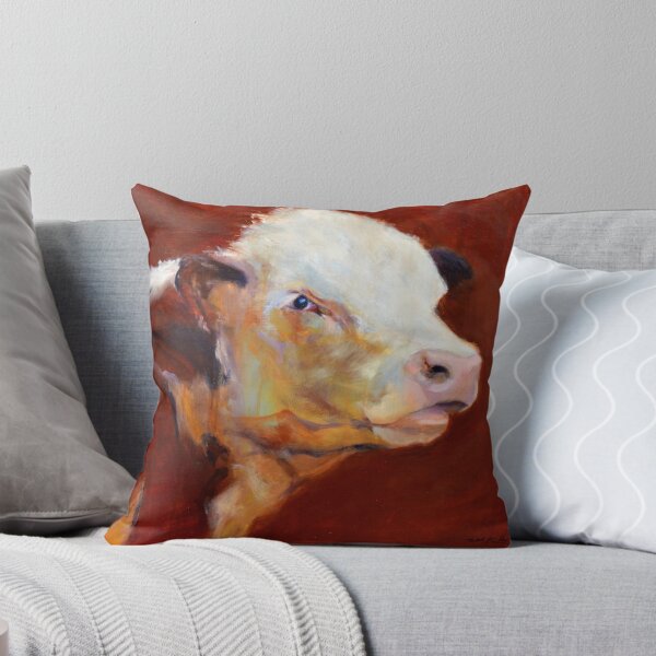 Item preview, Fillion, ( cow ) from original oil painting by Madeleine Kelly designed and sold by Madeleine Kelly.