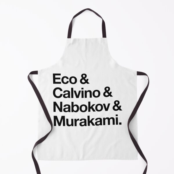 Item preview, Eco _amp_ Calvino _amp_ Nabokov _amp_ Murakami (HELVETICA TYPE - Custom Order) designed and sold by RitchieBarry.