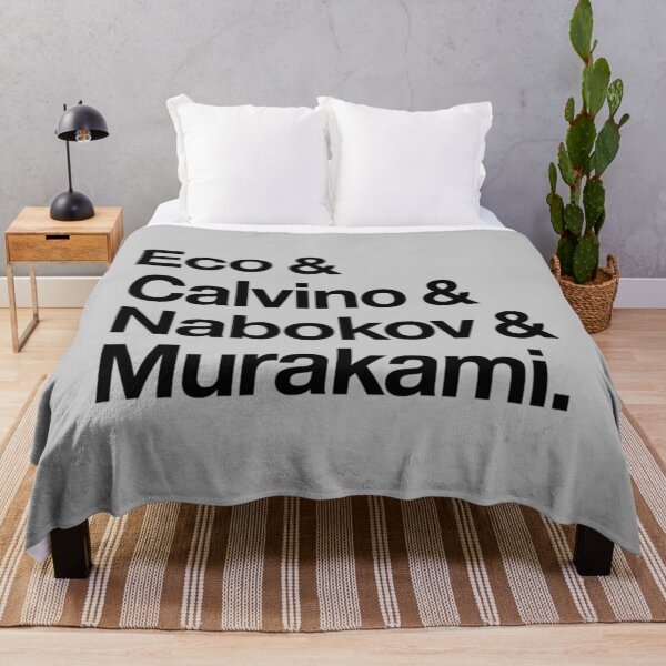 Item preview, Eco _amp_ Calvino _amp_ Nabokov _amp_ Murakami (HELVETICA TYPE - Custom Order)   designed and sold by RitchieBarry.