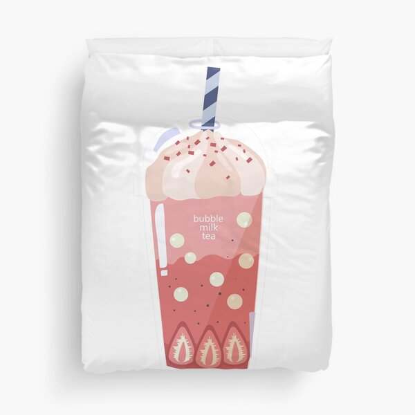 Bubble tea Duvet Cover