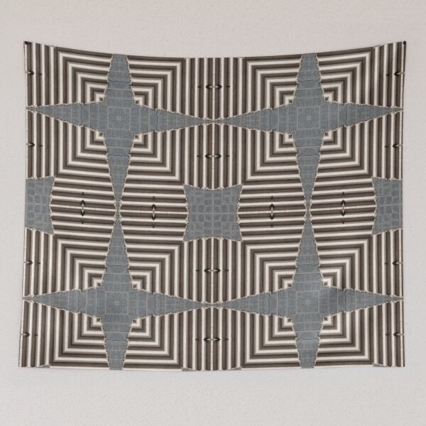 Item preview, Corrugated Cardboard Industrial Modern Wall Decor by Jenny Meehan  designed and sold by Jenny Meehan Art Prints and Patterns  .