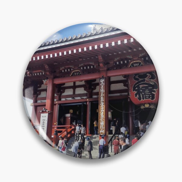 Item preview, Asakusa Sensoji Temple in Portrait | Summer Day at Asakusa, Tokyo designed and sold by manamicreates.