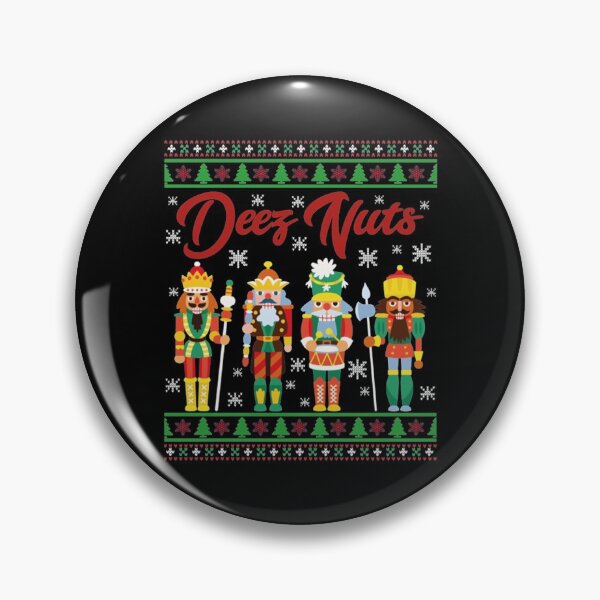 Item preview, Deez Nuts Nutcracker Funny Ugly Christmas Meme Gift designed and sold by Afanasievich.