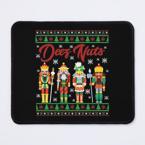 Item preview, Deez Nuts Nutcracker Funny Ugly Christmas Meme Gift designed and sold by Afanasievich.