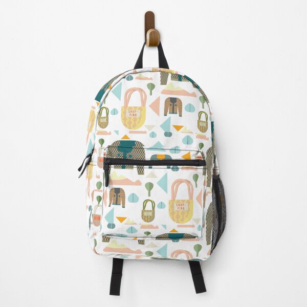 Item preview, Vintage jacket, retro shopping bag, retro pattern, vintage style pattern designed and sold by AgapeeArt.