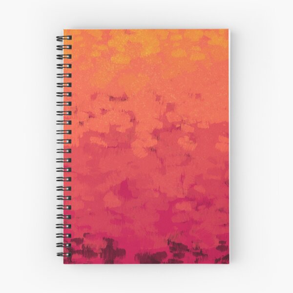 Item preview, Textura de pintura abstracta degradado naranja designed and sold by Tekoro.